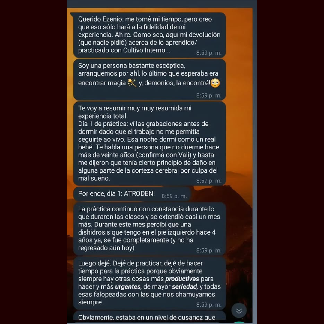 Testimonio